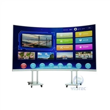 מסך LED מעוקל